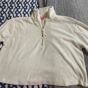 Target Stoney Clover Cropped Half Zip